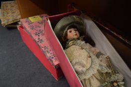 Two Large Leonardo Collection Porcelain Dolls