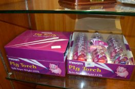 Two Boxes Maxim Pig Torches