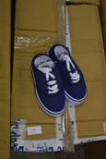 *Twenty Three Pairs of Converse Style Shoes (Blue) Size: 9
