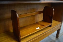 Small Pine Tabletop Bookshelf