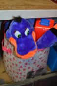 Bag Containing Assorted Stuffed Toys, Fisher Price Toys, etc.