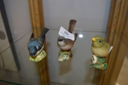 Three Beswick Bird Figurines