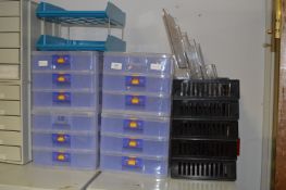 Assorted Filing Trays and Drawers