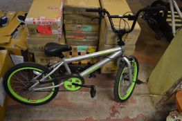 Madness Vibe BMX Cycle (Lime Green and Silver)