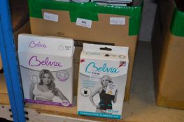 Box Containing Belina Swimming Tops and Padded Bras