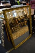Gilt Framed Bevelled Edge Wall Mirror