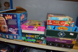 Eleven Assorted Toys and Games Including; Chess, Backgammon, Magic Sets, Party Girl Activity Sets,