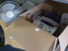 Brother Fax T86 Fax Machine and Cooling Fan