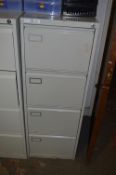 Four Drawer Foolscap Filing Cabinet (Grey)