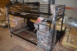 *Tesco Mika Metal Twin Bunkbed Black (New and Boxed)
