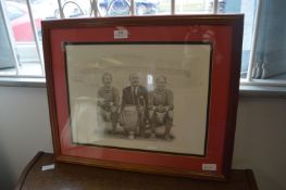 Framed Manchester United Print 