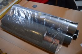 *Rolls of Silvered Sticky Back Paper and Wall Paper