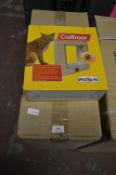 Box Containing Twelve Four Way Lockable Medium Pet Doors