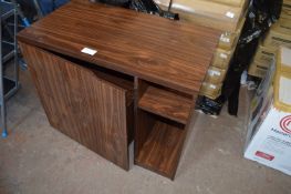 *Tesco Seattle Walnut Effect Hideaway Desk (New and Boxed)