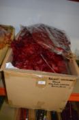 *Quantity of Red Dyed Oak Leaves