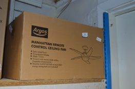 Argos Mad Hatton Remote Control Ceiling Fan