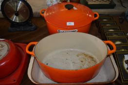 Cast Iron French Casserole Dish, etc.