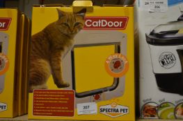 Four Spectra Pet Cat Doors