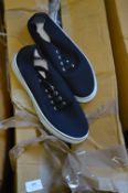 *Nineteen Pairs of Converse Style Shoes (Black) Size: 5