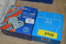 Praktica 8x21 Binoculars and 10x25 Binoculars