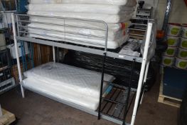 *Tesco Mika Metal Twin Bunkbed Vanilla and Black