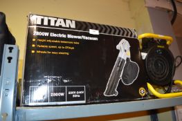 *Titan 280w Electric Blower Vacuum