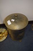 Galvanised Metal Coal Bucket