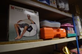 Mixed Lot Containing Soccer Bean Bag, MB Board Games, Jigsaws, etc.