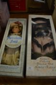 Two Porcelain Dolls 