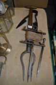 Vintage Gardening Tools Including Edge Marker,