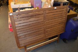 *Teak Folding Garden Table