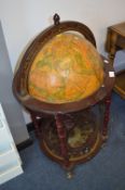 Terrestrial Globe Drinks Trolley
