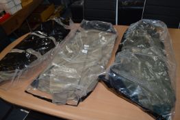 Three Men's Suede and Leather Jackets