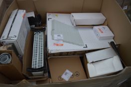 *Pallet 91413 Mixed Pallet of B and Q Plumbing and Bathroom Accessories, Convector Heaters, Bath