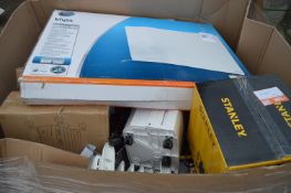 *Pallet 90752 Mixed Pallet of B and Q Plumbing and Bathroom Accessories Inc. 2000w Turbo Heaters,