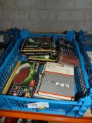 Box Containing Six Packs of Abrasive Belts and Pads