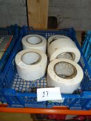 Box Containing Five Rolls of Heavy Duty Reinforced Tape