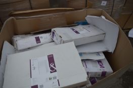 *Pallet 89118 Mixed Pallet of B and Q Plumbing and Bathroom Accessories, Mirrored Cabinets, Toilet