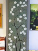 Unframed Aboriginal Style Printed Canvas