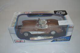 *MAISTO 1:18 SCALE 1957 CHEVROLET CORVETTE