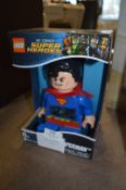 *LEGO SUPER HEROES ALARM CLOCK