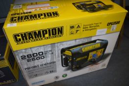 *CHAMPION PETROL GENERATOR MODEL:CPG 3500