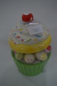 *WIV CUPCAKE JAR WITH CANDLES