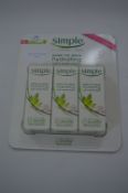 *SIMPLE LIGHT MOISTURISER 3X125ML