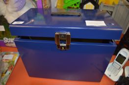 *A4 METAL FILE BOX