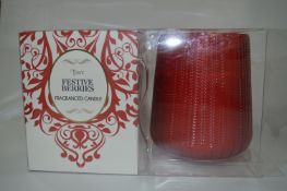 *LARGE TEXTURED CANDLE