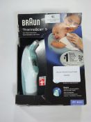 *BRAUN THERMOSCAN IRT 4021 IN EAR THERMOMETER