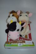 *PLUSH HAND PUPPETS 3 PACK