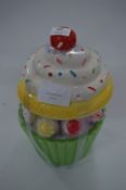 *WIV CUPCAKE JAR WITH CANDLES