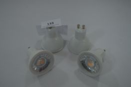 *FEIT GU10 LED LIGHTS 4PK
